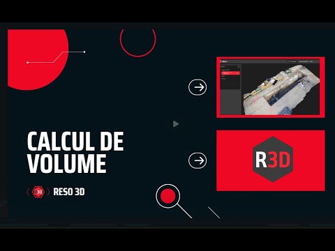 Démonstration du calcul de volume d'une fouille avec Reso3D